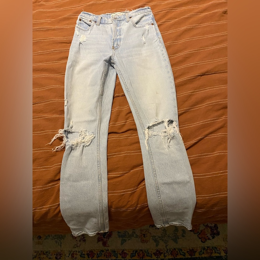 Abercrombie “The Skinny” High Rise Jeans